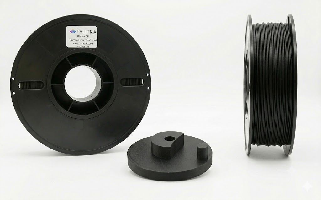 Rizium CF filament spool